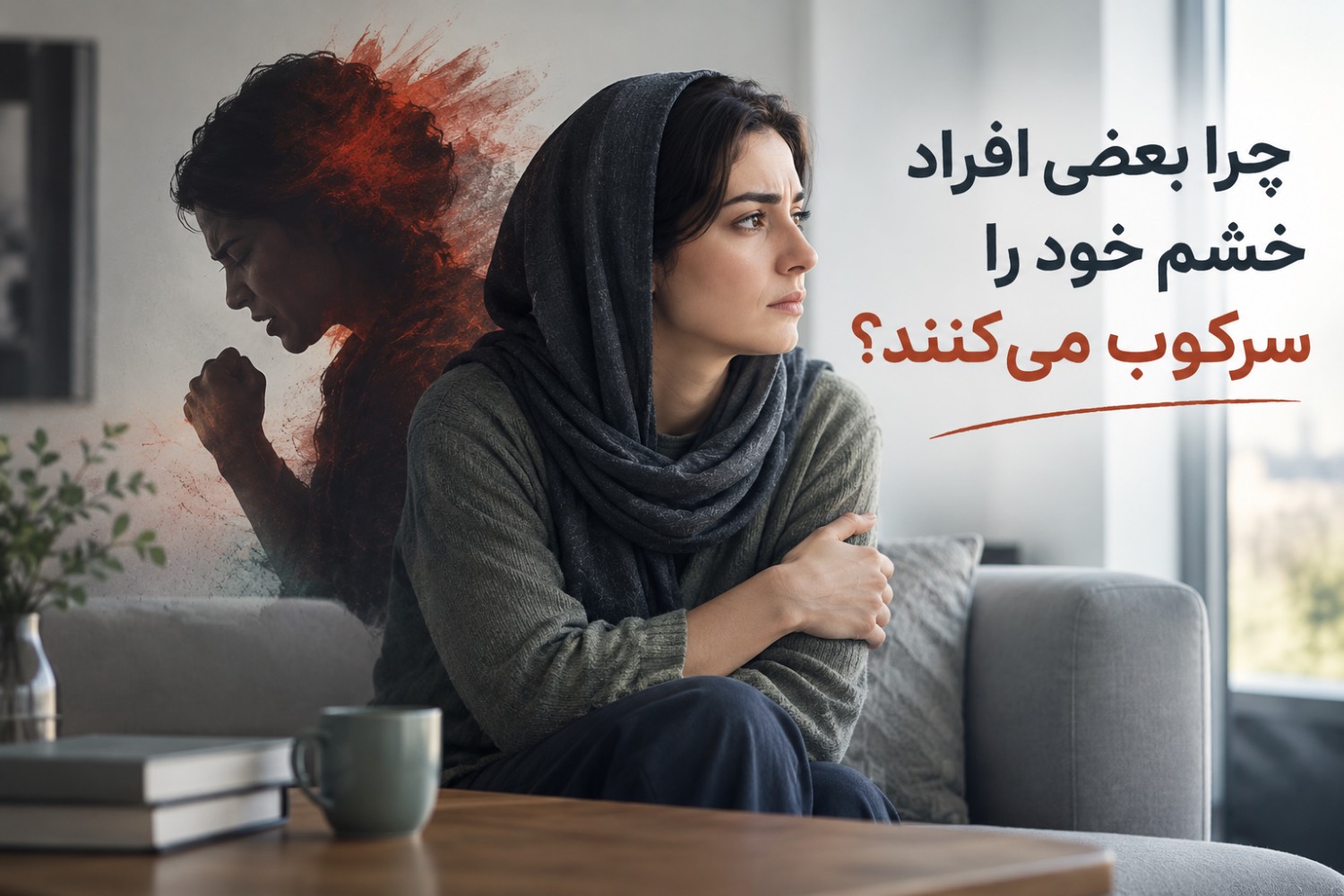 چرا بعضی افراد خشم خود را سرکوب می‌کنند