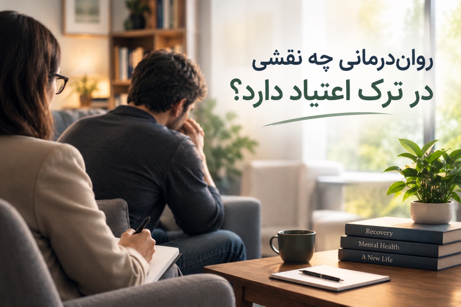 روان‌درمانی چه نقشی در ترک اعتیاد دارد