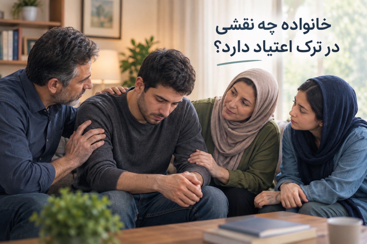 خانواده چه نقشی در ترک اعتیاد دارد