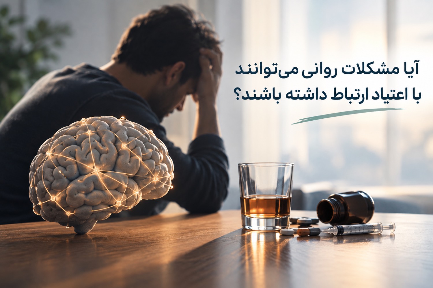 آیا مشکلات روانی می‌توانند با اعتیاد ارتباط داشته باشند